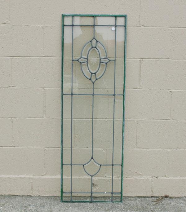 Appraisal: Victorian beveled leaded glass window H x W