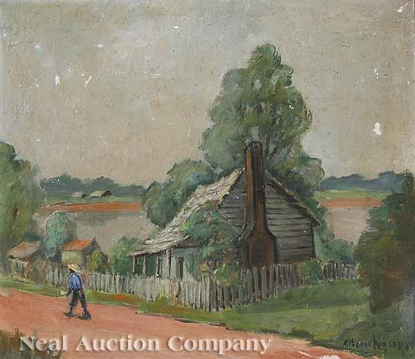 Appraisal: Alberta Kinsey American Louisiana - Along the Cane River Natchitoches