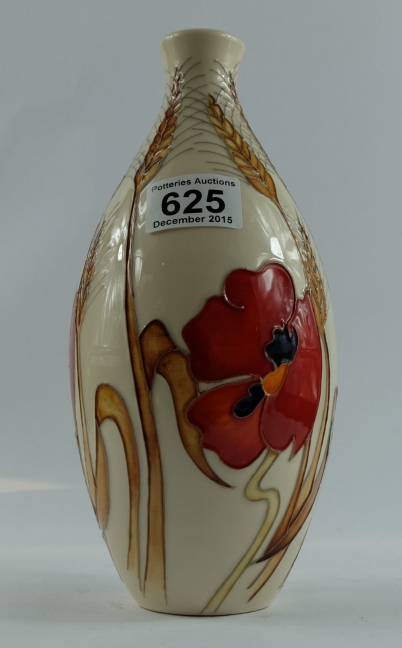 Appraisal: Moorcroft Harvest Poppy vase height cm