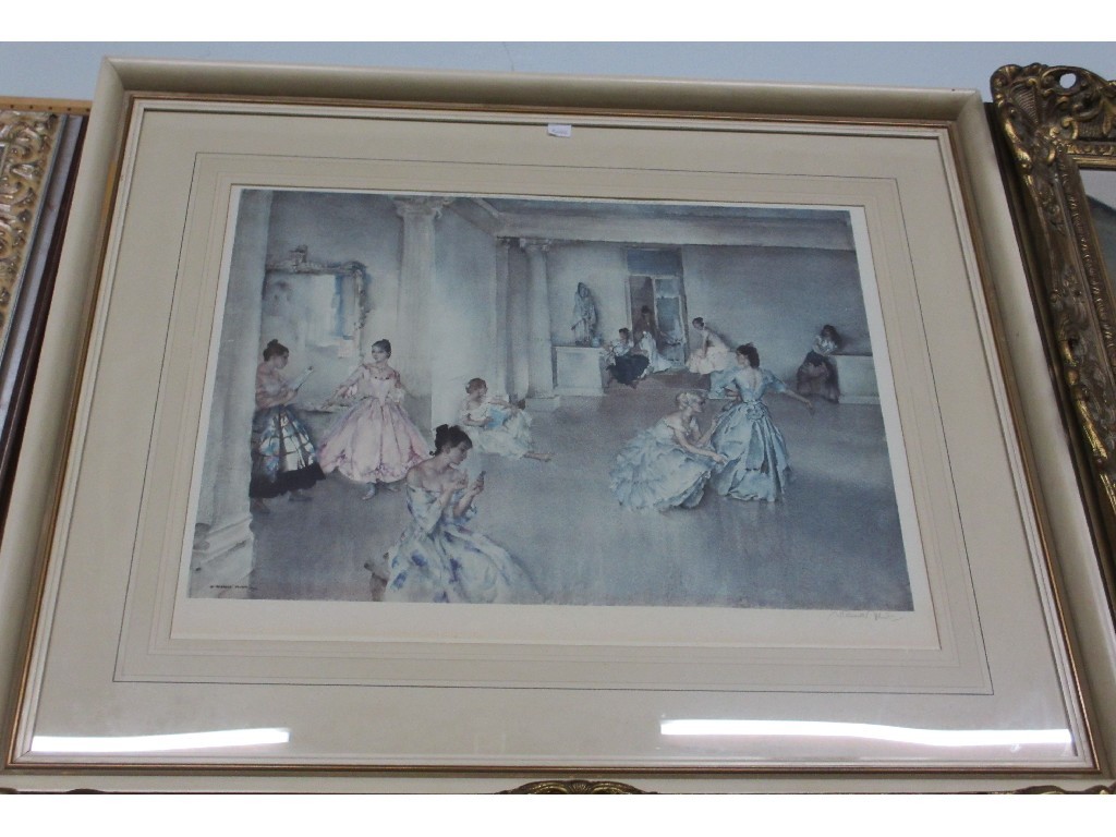 Appraisal: AFTER SIR WILLIAM RUSSELL FLINT Limited Edition reproduction signed in