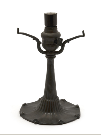 Appraisal: Tiffany Studios Bronze Desk Lamp Base Estimate -