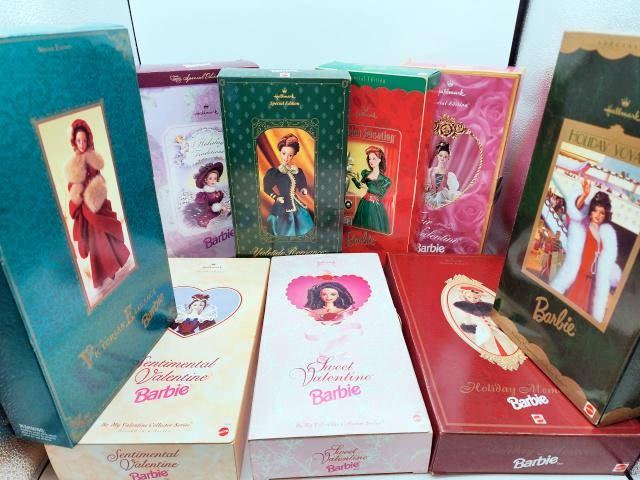 Appraisal: Special Edition Hallmark Barbie Dolls all in original boxes and