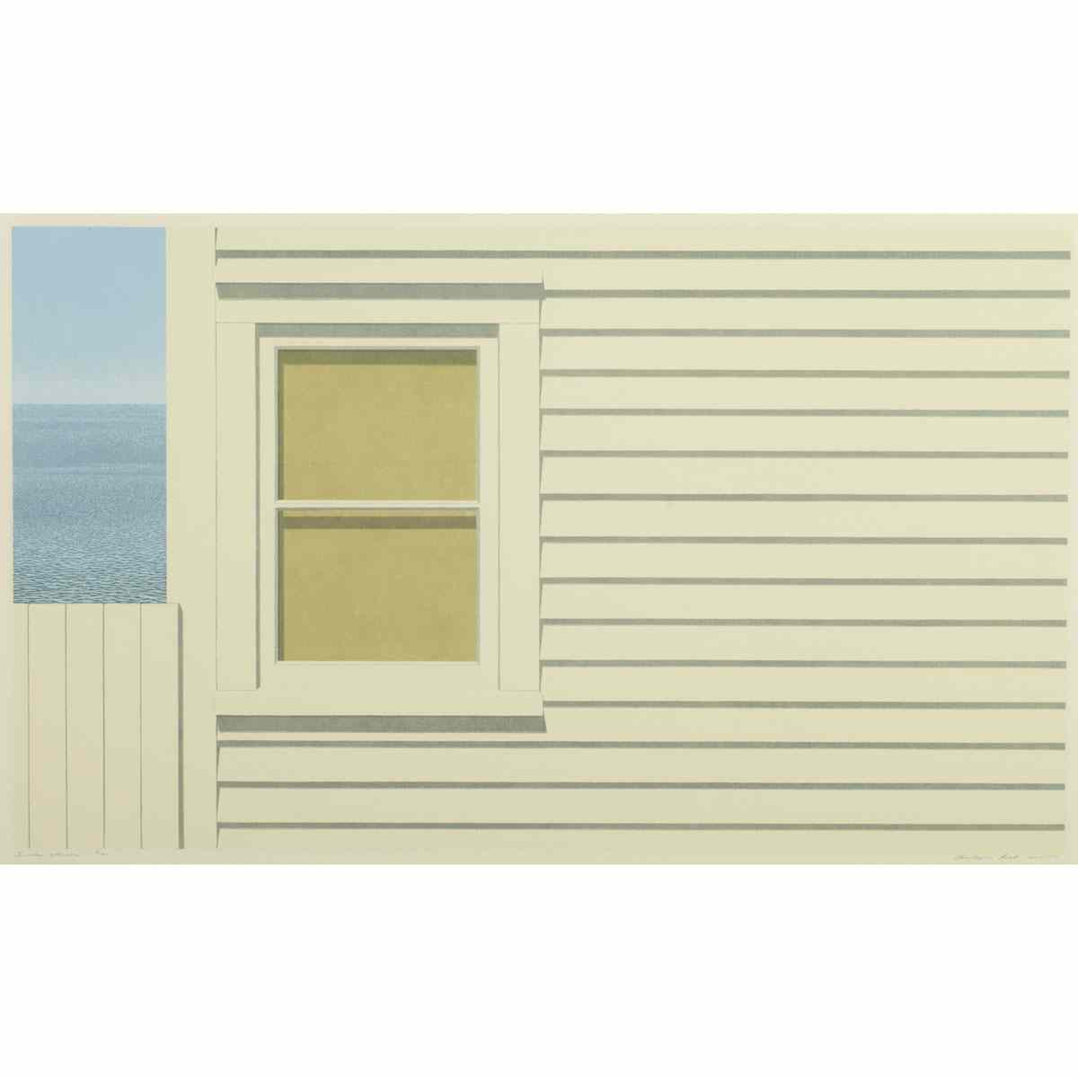 Appraisal: CHRISTOPHER PRATT R C A SUNDAY AFTERNOON Medium colour serigraph