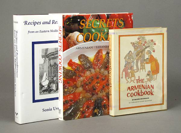 Appraisal: ARMENIAN - COOKING Approx vols chiefly Armenian cookbooks amp cookbooks