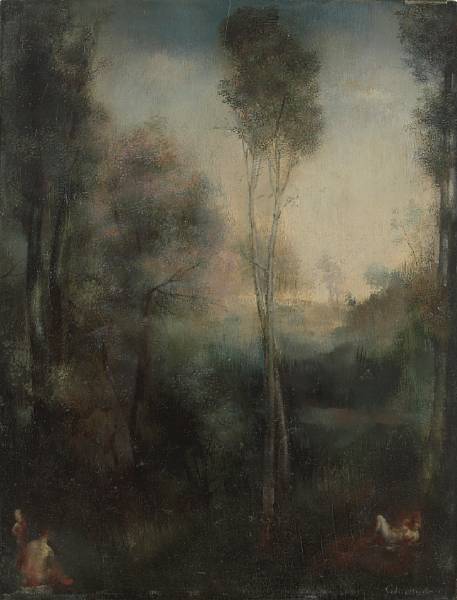 Appraisal: n a Grigory Gluckmann Russian American - Paysage signed 'GLUCKMANN'