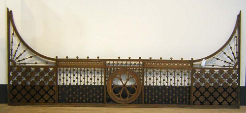 Appraisal: Pine architectural element late th c h w