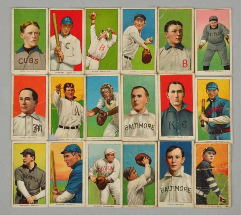 Appraisal: Lot of T- Baseball Cards Description Includes Chase from the