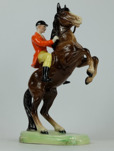 Appraisal: Beswick Huntsman on rearing horse early first version with orange