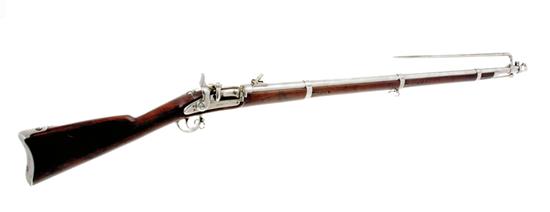 Appraisal: U S Model Needham conversion rifle-musket and Model type bayonet