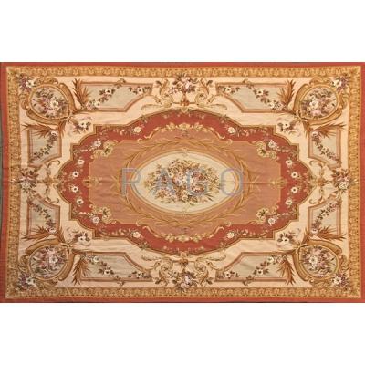 Appraisal: AUBUSSON DESIGN RUG Condition Report