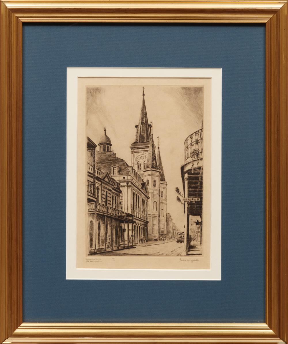 Appraisal: Morris Henry Hobbs American New Orleans - Down Chartres St