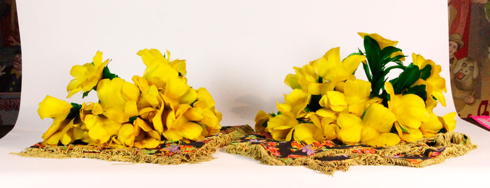 Appraisal: - Foulard of Flowers Foulard of Flowers includes two double