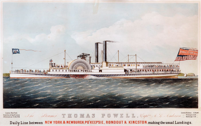 Appraisal: THE STEAMER quot THOMAS POWELL quot CAPTN A L ANDERSON