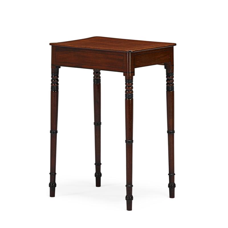 Appraisal: REGENCY SIDE TABLE Condition Report