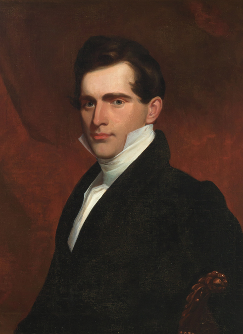 Appraisal: THOMAS SULLY attributed to American - Portrait of a Gentleman