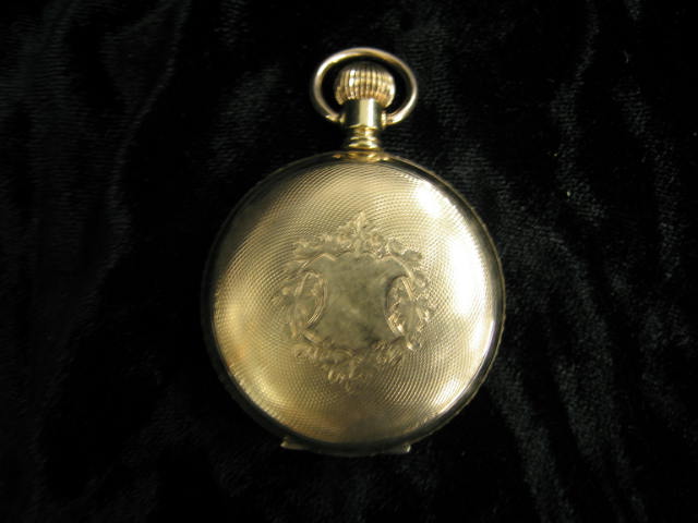 Appraisal: Columbus Watch Company Pocket Watch large k gold-filled hunting case