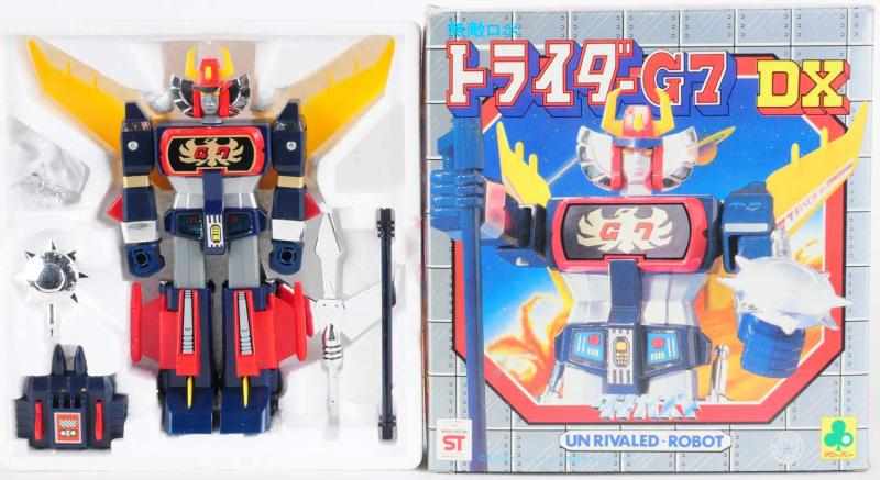 Appraisal: Unrivaled Robot Tryder G DX Clover Unrivaled Tryder also fits