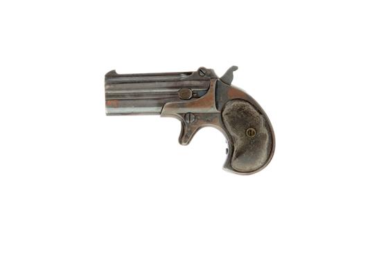 Appraisal: REMINGTON DOUBLE DERINGER Type II caliber two-shot '' round barrels