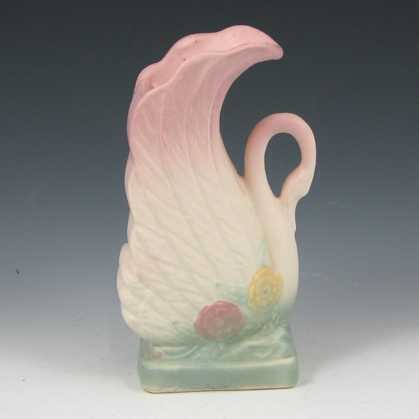 Appraisal: Hull Open Rose - Swan Vase - Mint Open Rose