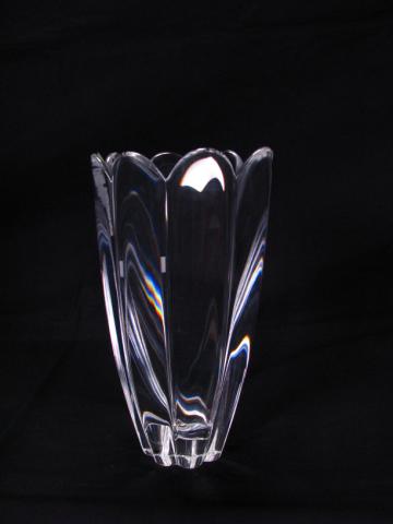 Appraisal: Signed Orrefors Crystal vase '' high