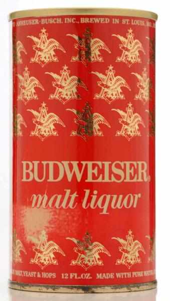 Appraisal: Budweiser Malt Liquor Pull Tab Beer Can - One rub