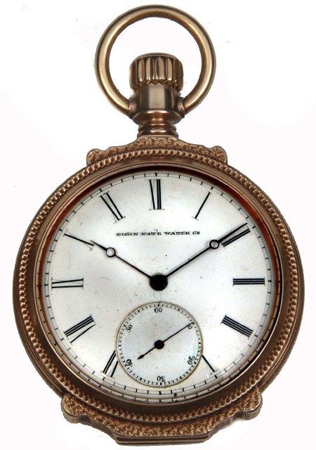 Appraisal: An American carat gold cased pocket watch by the Elgin