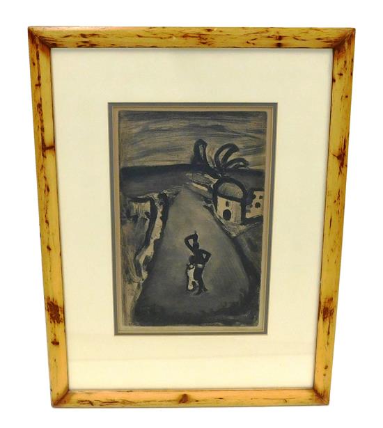 Appraisal: Georges Rouault French - etching Les Reincarnations du Pierre Ubu