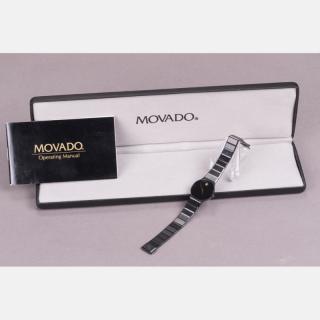 Appraisal: A Ladies Movado Quartz Watch with Box th Century A