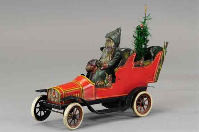 Appraisal: SANTA DRIVING AUTO Contemporary rendition of the famous and rare