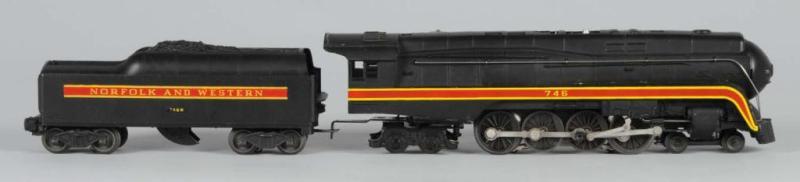 Appraisal: Lionel No O-Gauge Steam Loco Tender Description Post-war Includes individual