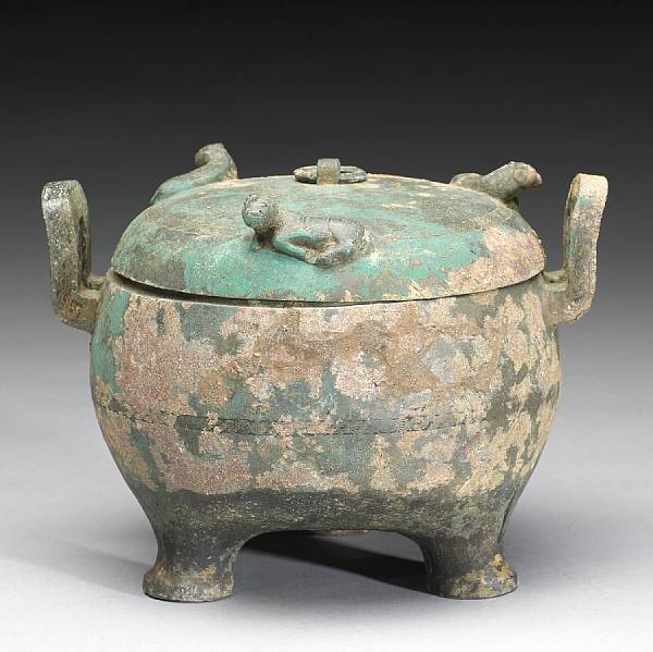 Appraisal: Bronzes Property from a Pennsylvania Collection Warring States Period The