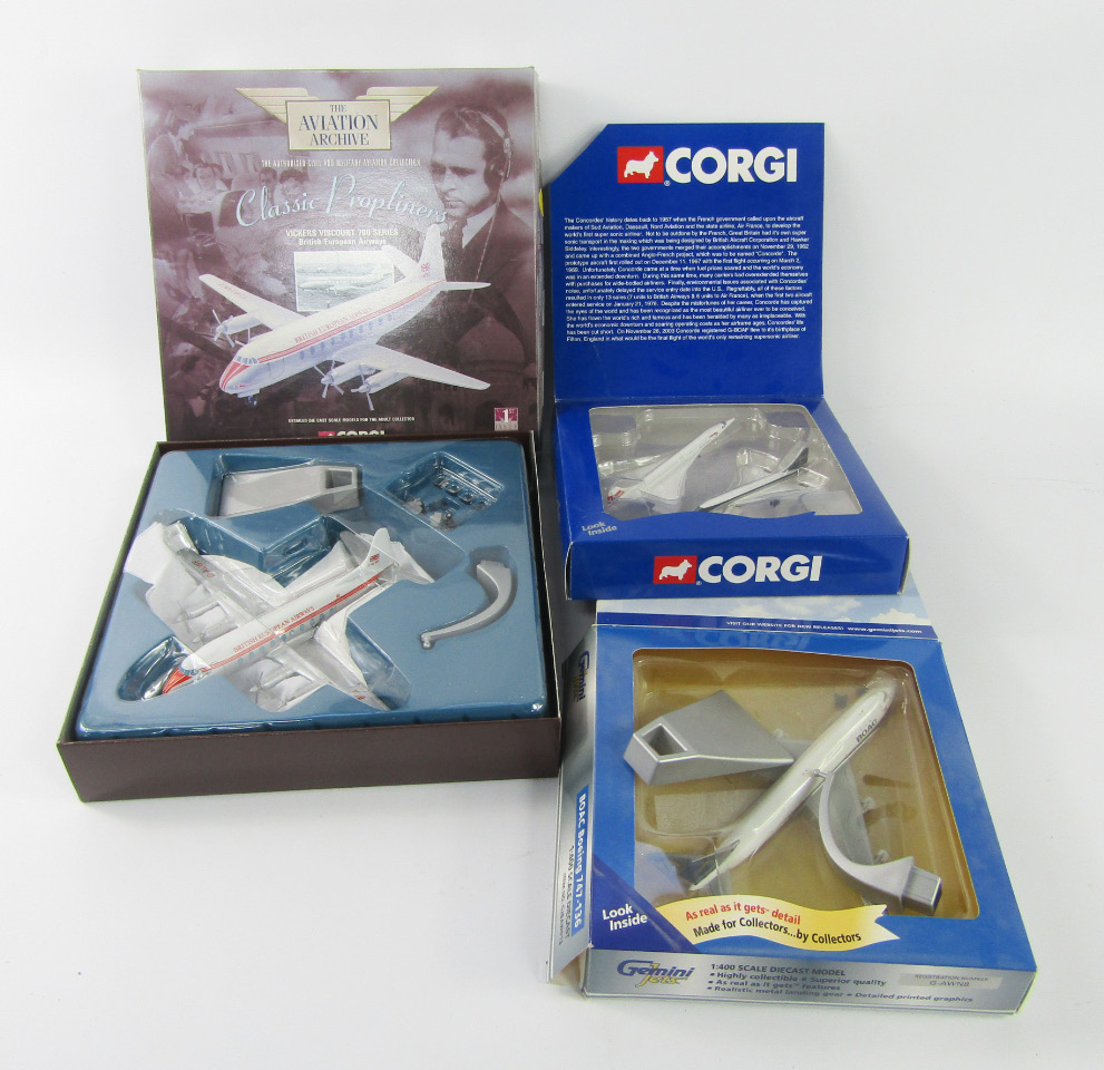 Appraisal: A Corgi Classic Propliner model of a Vickers Viscount Series