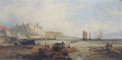 Appraisal: William Edward Webb - View near Hastings Estuary scene with