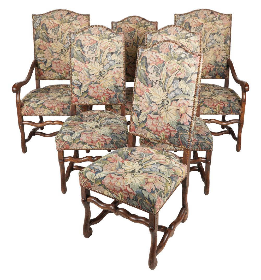 Appraisal: SET OF BAROQUE-STYLE DINING CHAIRScontemporary manufacturer unknown comprising two armchairs