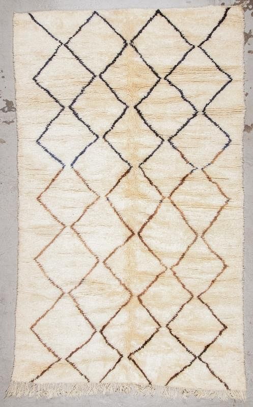 Appraisal: Modern Beni Ourain Rug Morocco ' '' x ' ''