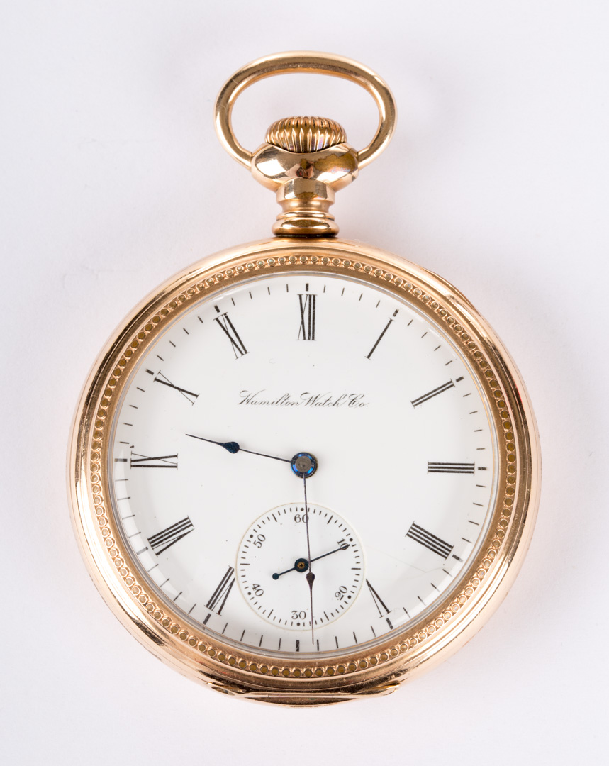 Appraisal: A Hamilton Watch Co Pocket Watch c years case dial