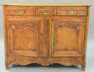 Appraisal: Louis XV sideboard th century ht in wd in dp