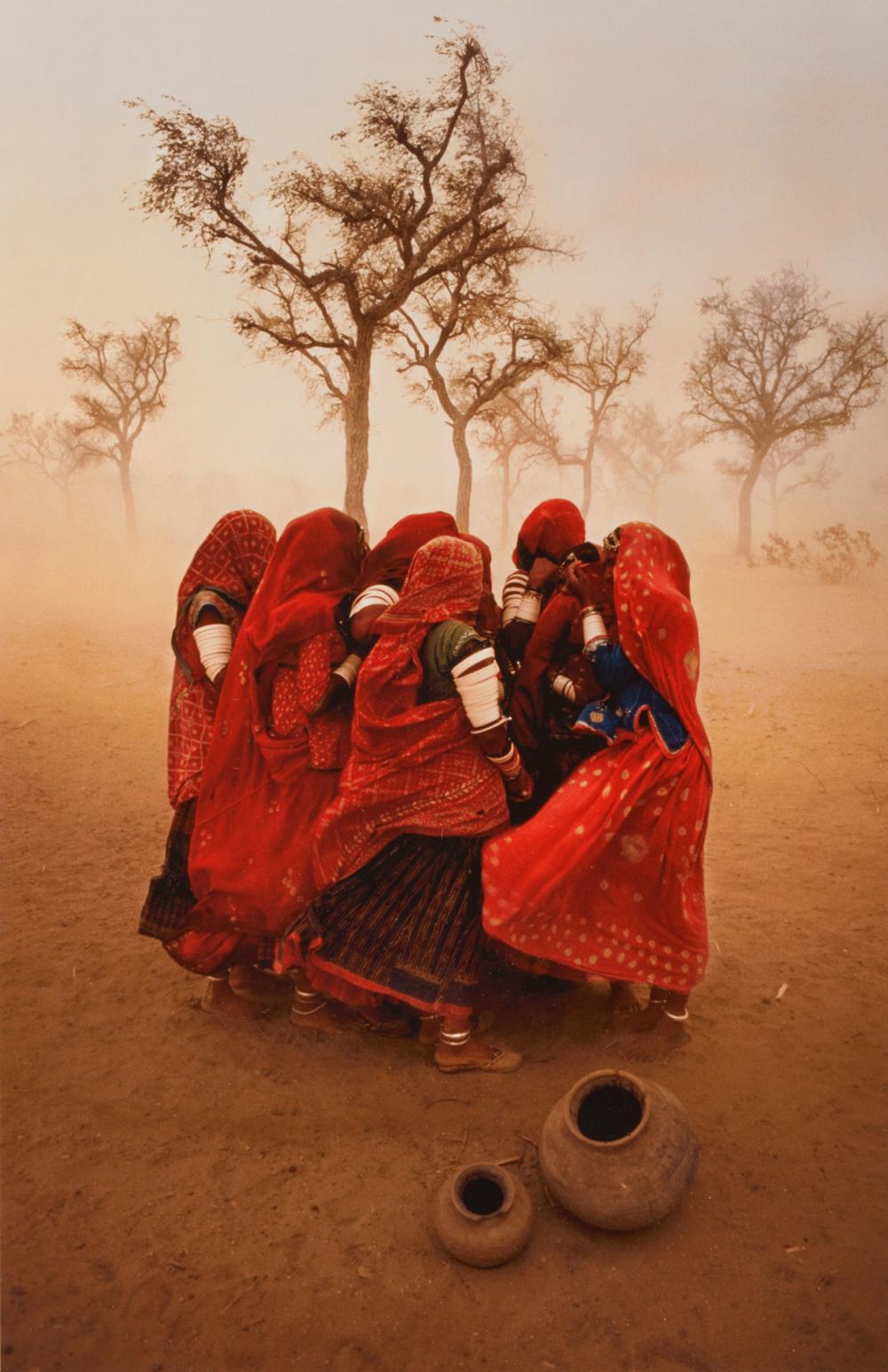 Appraisal: STEVE McCURRY American b Dust Storm Rajasthan India c-print signed