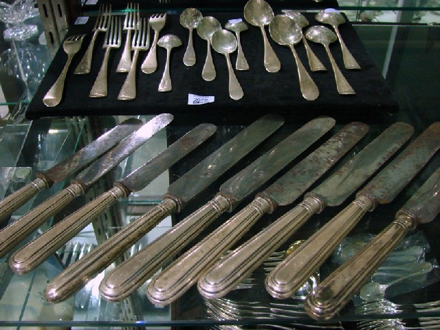 Appraisal: A quantity of silver flat ware by Charlie Jacques Frederick