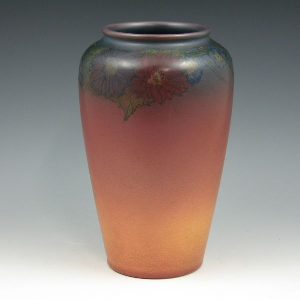 Appraisal: Rookwood Decorated Mat vase by Elizabeth Lincoln from Nicely decorated