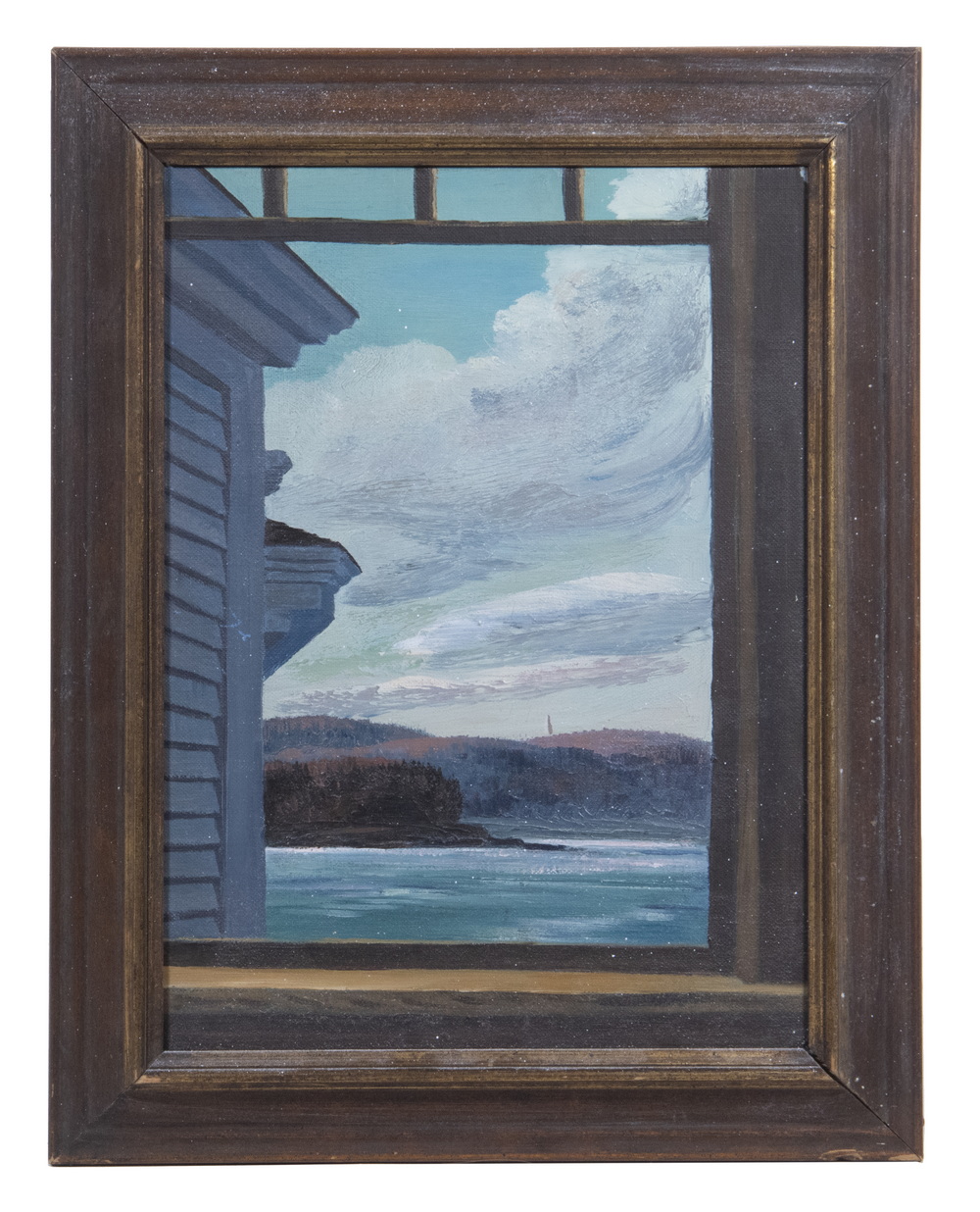 Appraisal: EDYTHE LAWS ME - View of Bailey Island Through a