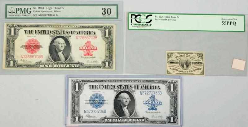 Appraisal: Lot of Paper Currency Notes Description Includes Legal Tender -VF