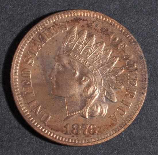 Appraisal: United States Indian head type bronze cent MS- Estimate -