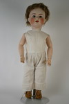 Appraisal: DOLL - Kammer Reinhardt bisque swivel head toddler having blue