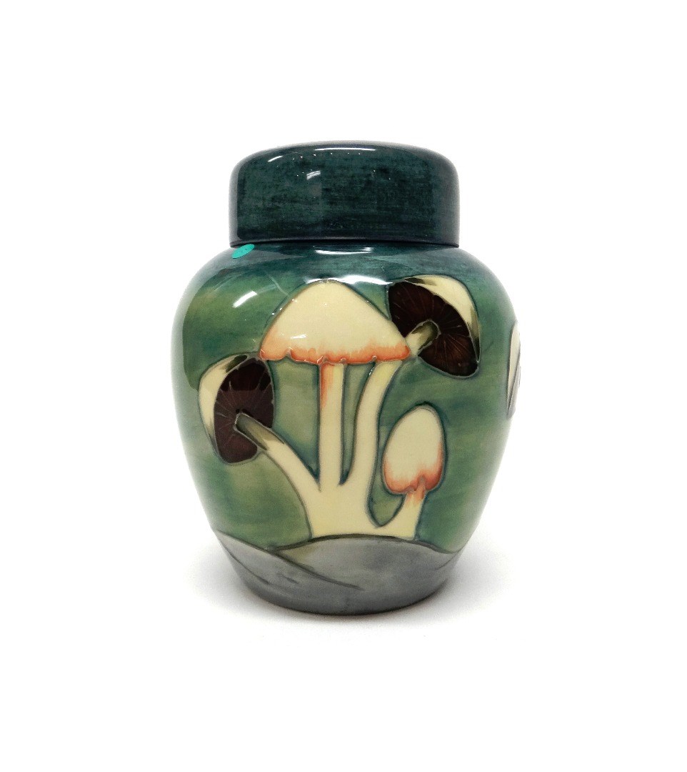 Appraisal: A Moorcroft 'Fairy Rings' ginger jar and cover by Philip