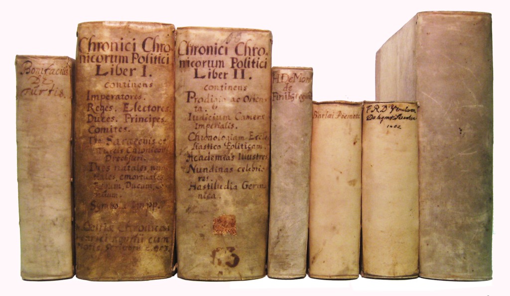 Appraisal: MISCELLANEOUS Group of volumes Various formats contemporary vellum boards most