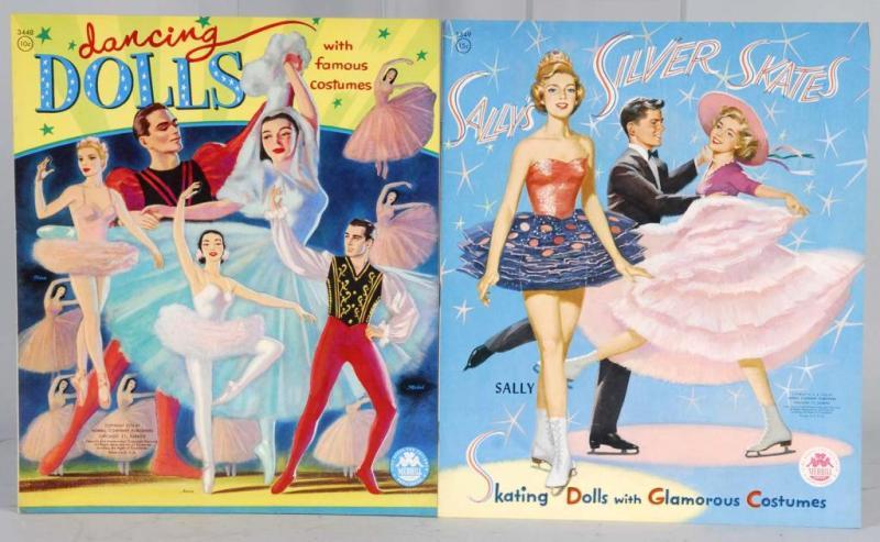 Appraisal: Lot of Merrill Paper Doll Sets Description Circa s Uncut