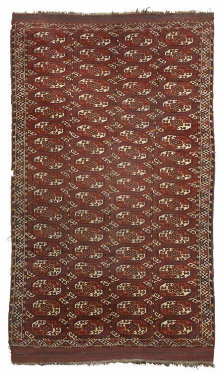 Appraisal: A Tekke main carpet late th early th century the