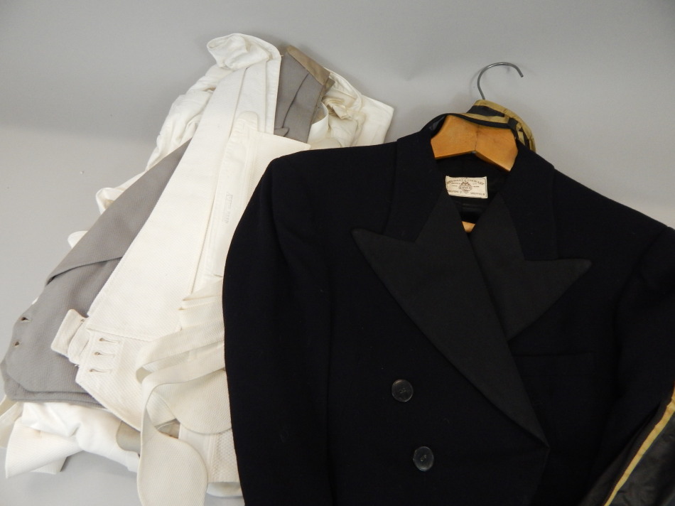 Appraisal: Various items of vintage clothing to include a gentleman's black