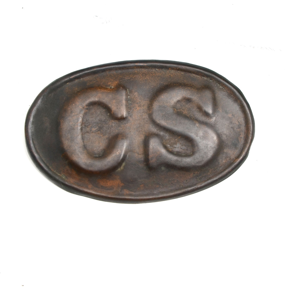 Appraisal: CIVIL WAR CONFEDERATE BELT BUCKLE Confederate states Civil War belt